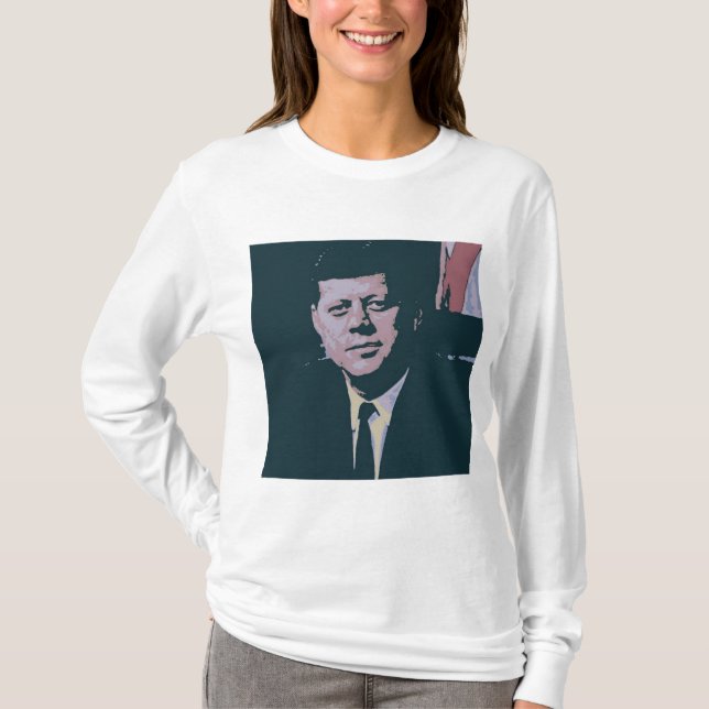 John F. Kennedy T Shirt (Framsida)