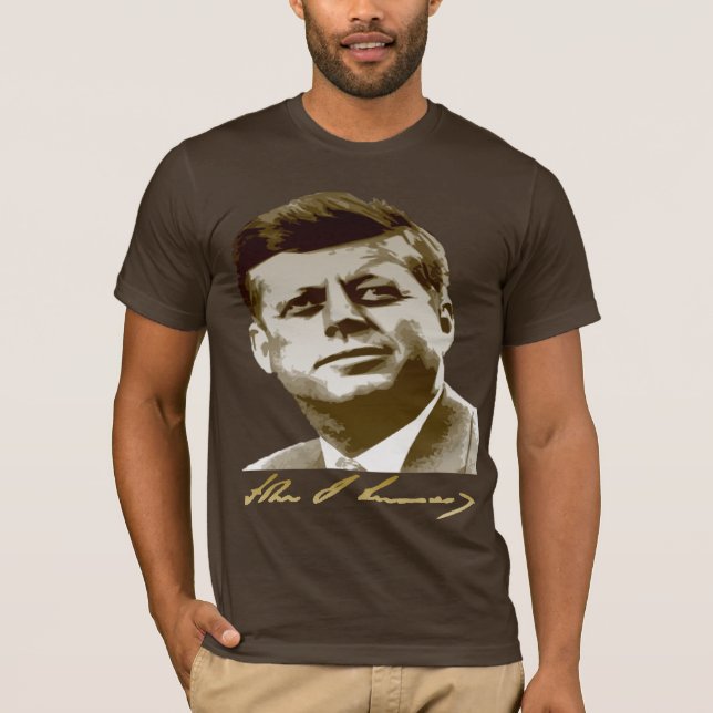 John F Kennedy T-shirt (Framsida)