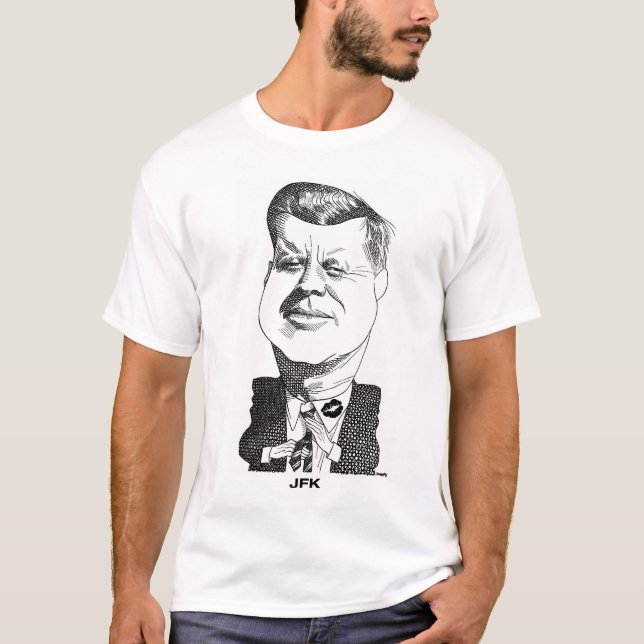 John F Kennedy T-Shirt (Framsida)