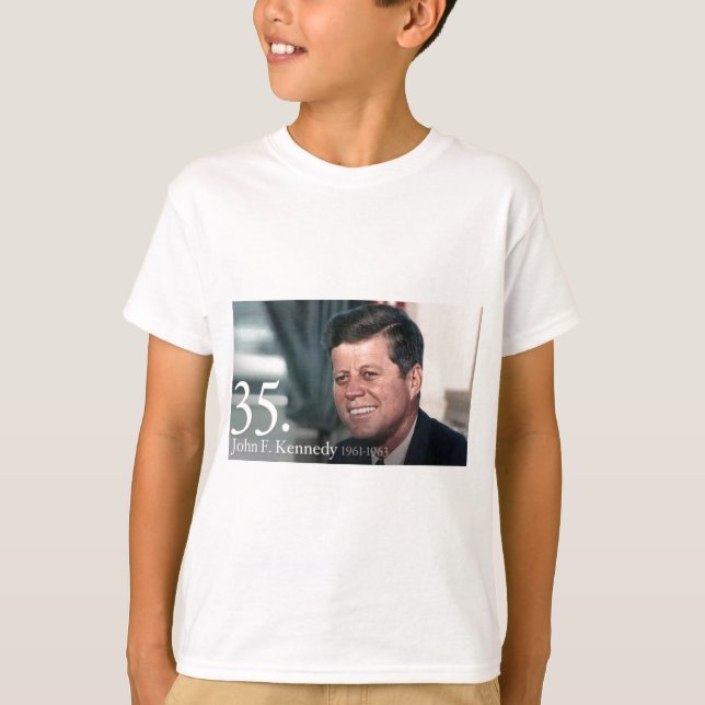 John F. Kennedy T-shirt (Framsida)
