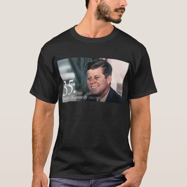 John F. Kennedy T-shirt (Framsida)