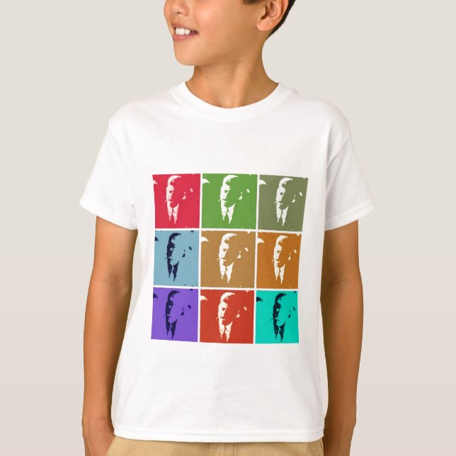 John F. Kennedy T Shirt (Framsida)