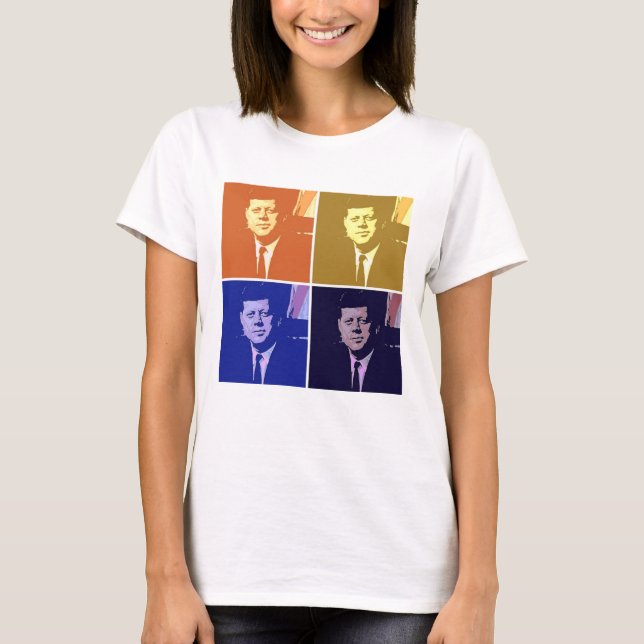 John F Kennedy T Shirt (Framsida)