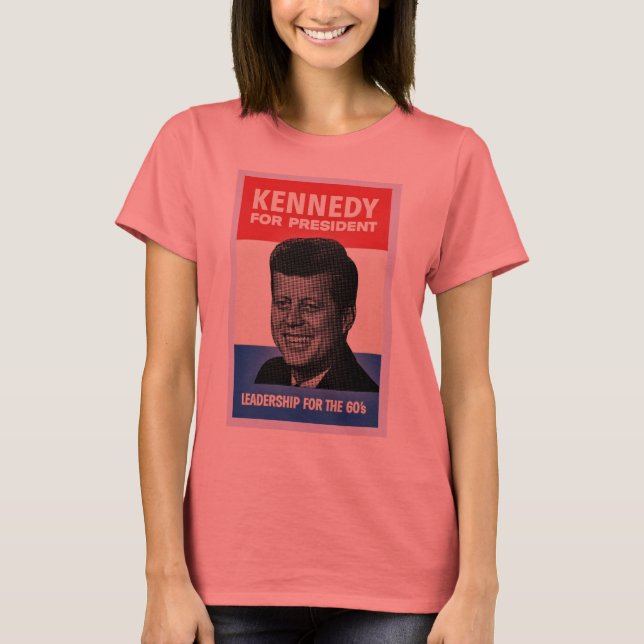 John F Kennedy T-shirt (Framsida)
