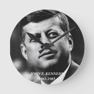 John F. Kennedy tar tid på Rund Klocka