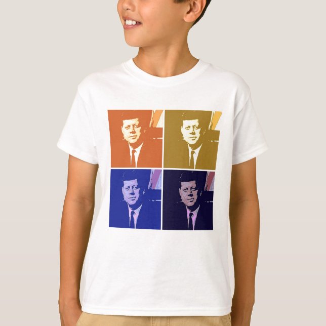 John F Kennedy Tee Shirt (Framsida)