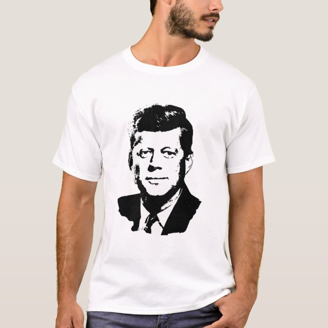 John F. Kennedy Tee Shirt (Framsida)