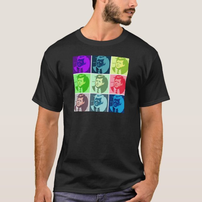 John F Kennedy Tee Shirt (Framsida)