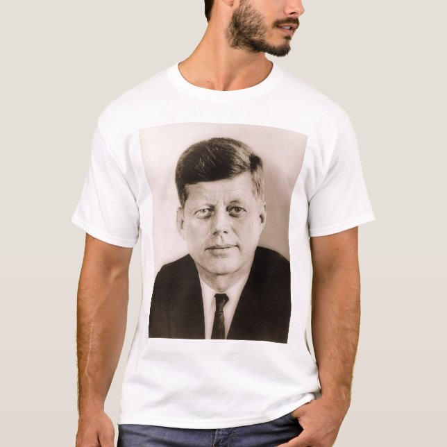 John F. Kennedy Tee Shirt (Framsida)