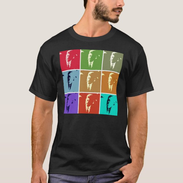 John F Kennedy Tee Shirt (Framsida)
