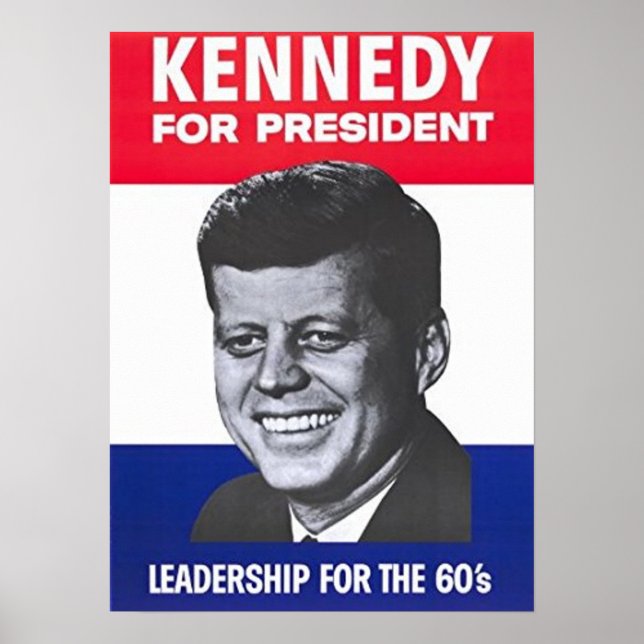 John F Kennedy till talman Poster (Framsidan)