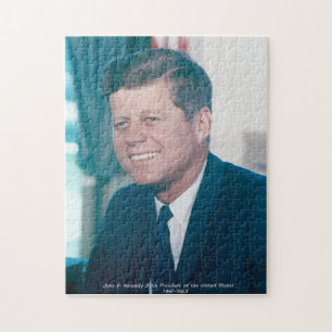 John F. Kennedy USA:s president Pussel