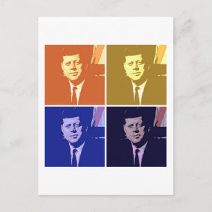 John F Kennedy Vykort