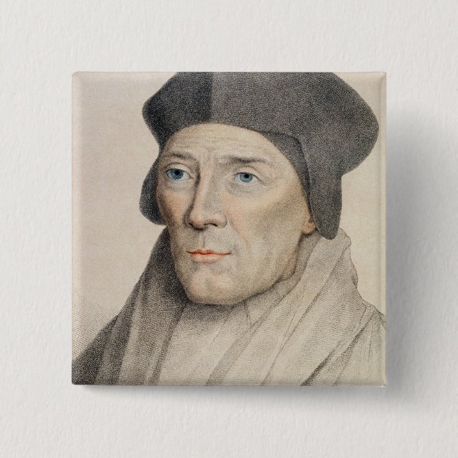 John Fisher, biskop av Rochester (1469-1535) engra Knapp (Framsida)