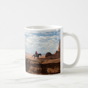 John Ford pekar i monumentdalen Kaffemugg
