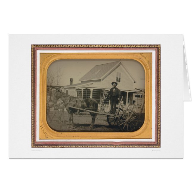 John Francis borgare (40387) Hälsningskort (Framsidan Horizontal)