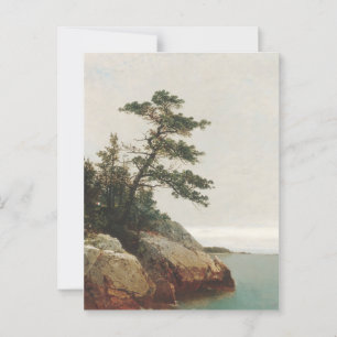 John Frederick Kensett Old Gräs Ligcape Print Vykort