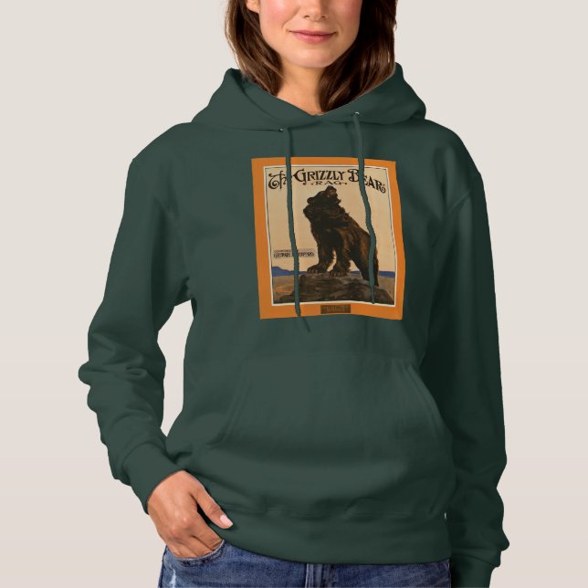 John Frew - Grizzly Bear Rag T Shirt (Framsida)