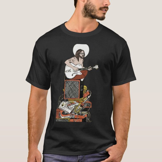 John Frusciante Illustration T-Shirt – Artistic  (Framsida)