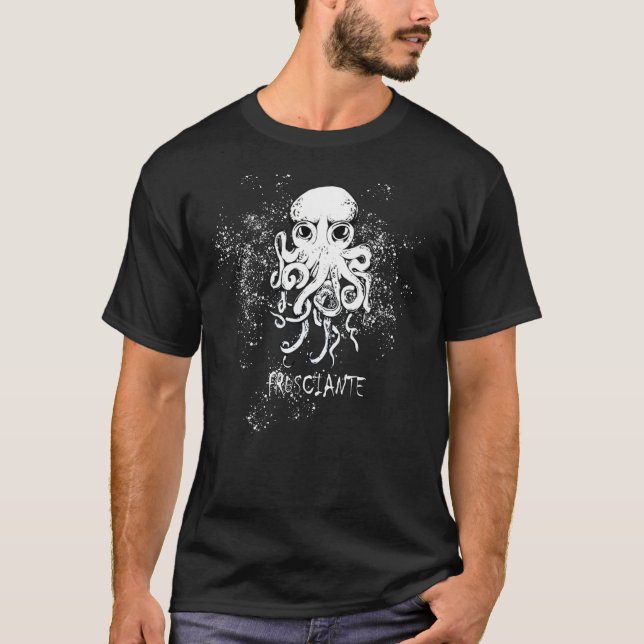 John Frusciante Octopus 2 Classic T-Shirt (Framsida)