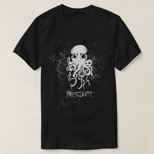 John Frusciante Octopus 2 T Shirt (Design framsida)