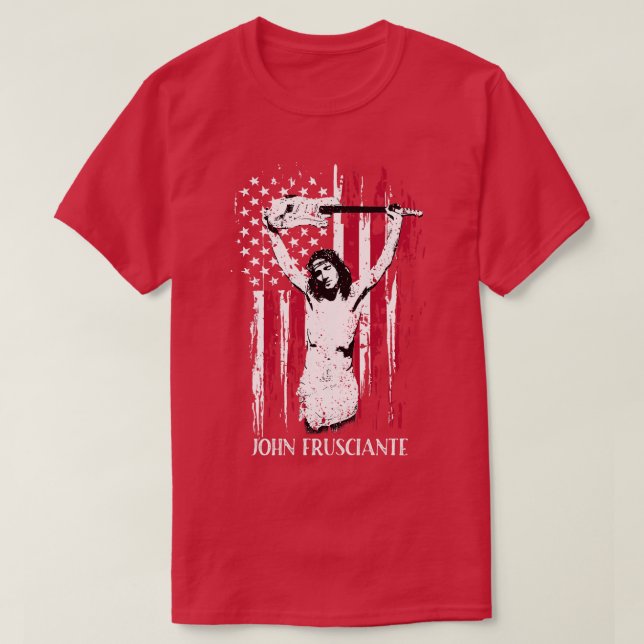 John Frusciante T Shirt (Design framsida)