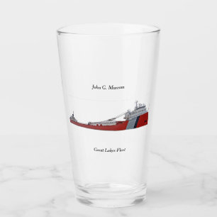 John G. Munson glass Glaskopp