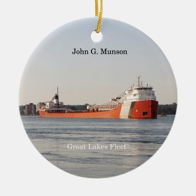 John G Munson ornament (Framsidan)