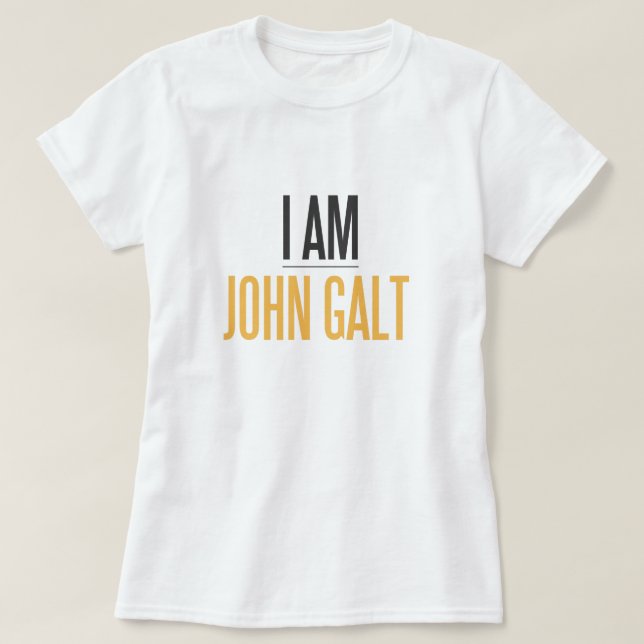 John Galt T-shirt (Design framsida)