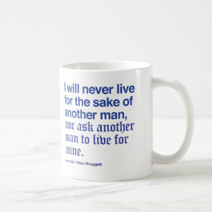 John Galts löfte Kaffemugg