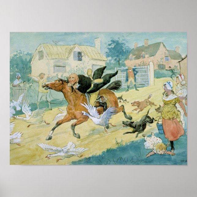 John Gilpin ridade på Edmonton Poster (Framsidan)