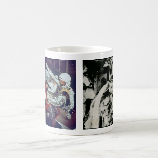 John Glenn & vänskap sju - se den färdiga muggen Kaffemugg (Center)