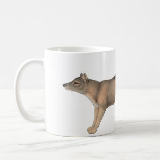 John Gould Tasmanian tiger Thyalcine Kaffemugg