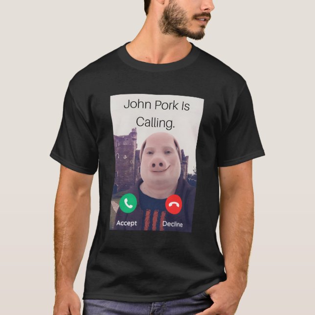 John Gris ringer Mobilt samtal om ett lysande svar T Shirt (Framsida)