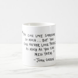 John grönt som kritisera i våra stjärnor rånar kaffemugg