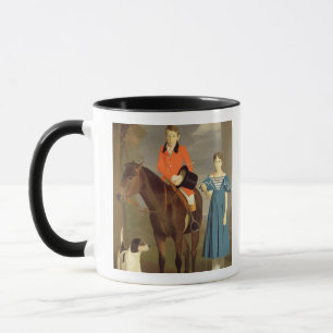 John Gubbins Newton och hans syster Mary, 1832-33 Mugg