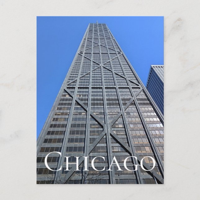 John Hancock Byggnads Chicago, Illinois Vykort (Framsida)