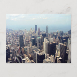 John Hancock Center and Trump Torn, Chicago Vykort