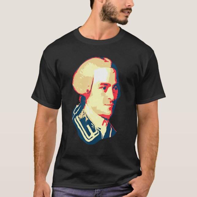 John Hancock Pop Art T Shirt (Framsida)