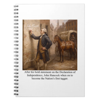 John Hancock Tagger Anteckningsbok