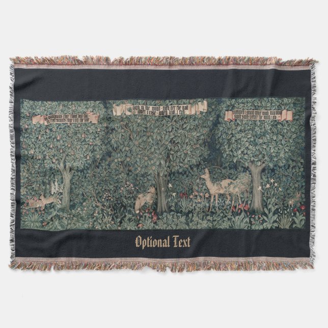 John Henry Dearle for Morris Tapestry Doormat Filt (Framsidan)