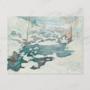 John Henry Twachtman - Icebound Vykort