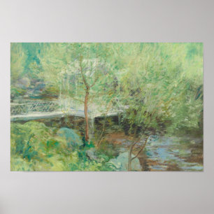 John Henry Twachtman - Vita bron Poster