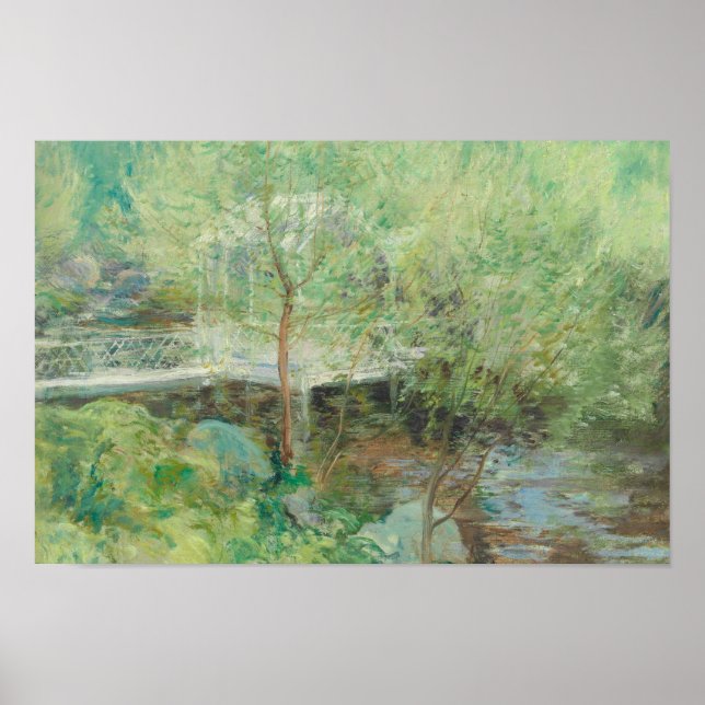 John Henry Twachtman - Vita bron Poster (Framsidan)