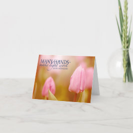 John Heywood Inspirational Quote "Teamwork" Tack Kort