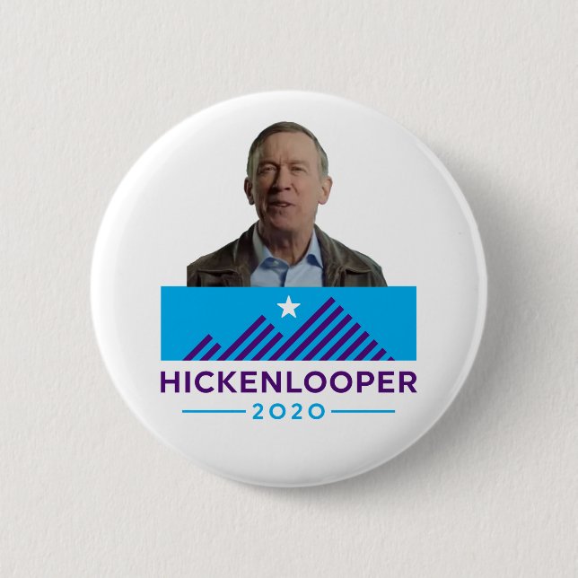 John Hickenlooper 2020 Knapp (Framsida)