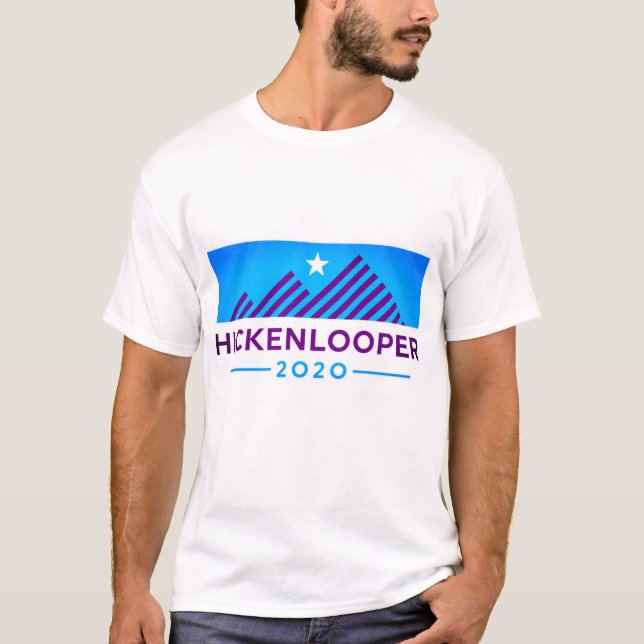 John Hickenlooper för president T Shirt (Framsida)