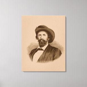 John Hunt Morgan Canvastryck