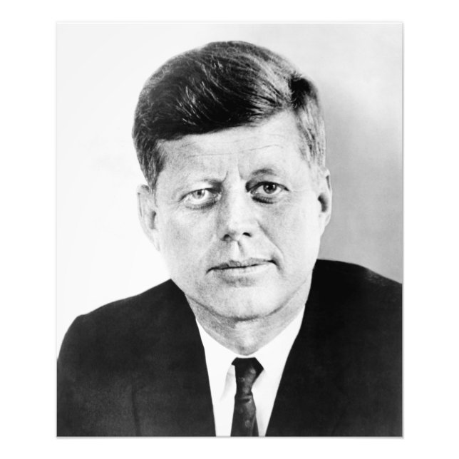 John Jack Kennedy US Presidents White House Fototryck (Framsidan)