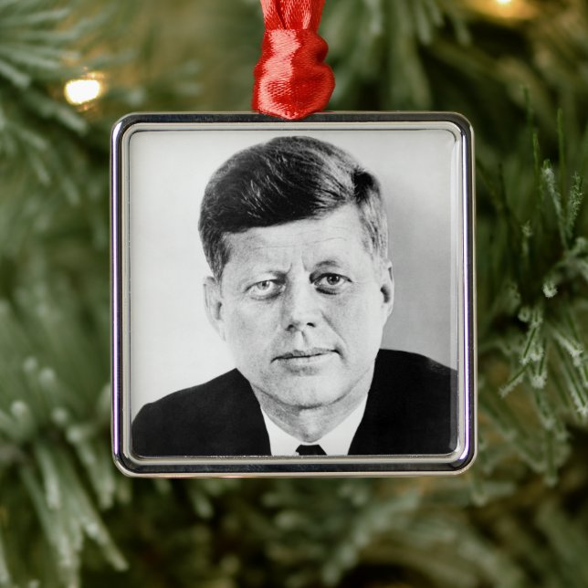 John Jack Kennedy US Presidents White House Julgransprydnad Metall (Träd)